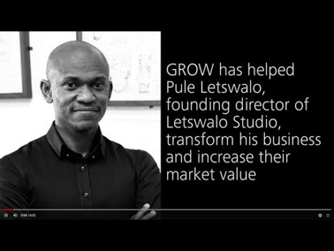 Grow - Pule Letswalo, Founding Director at Letswalo Studio